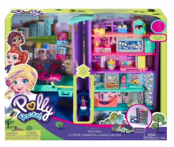 Zestaw Polly Pocket Centrum handlowe Pollyville (GWV02)