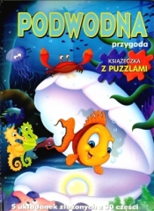 Podwodna przygoda. Książeczka z puzzlami - Opracowanie zbiorowe