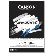 Blok Canson Graduate Black Drawing A3, 20 arkuszy