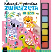 Malowanki paluszkowe. Zwierzęta w zoo - Opracowanie zbiorowe