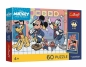 Puzzle 60 Disney Mysia ekipa + plakat TREFL