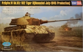 Model do sklejania PzKpfw VI Sdkfz 182 Tiger II Henschel (84533)