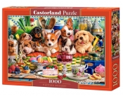 Puzzle 1000 Puppies Dessert