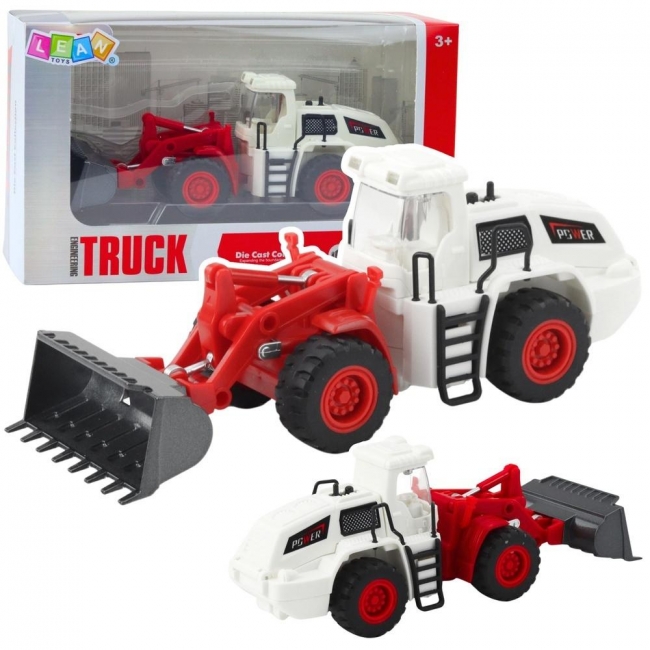 <img src='https://webimage.pl/pics/335/7/d5905991087335.jpg' style='height:440px' /> Koparka spychacz ruchoma metalowa łyżka światła...