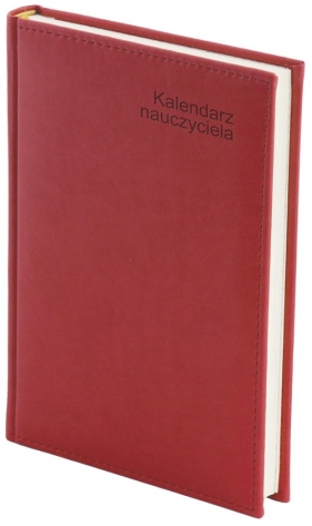 Kalendarz nauczyciela 2018/19 A5 dzienny Vivella CZERWONY - nr kat. 1304-CZERWONY