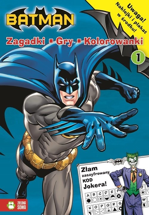 Batman Zadania gry naklejki 1