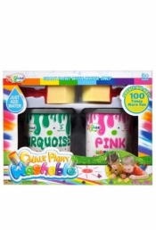 Zestaw kreatywny Farba zmywalna + akcesoria