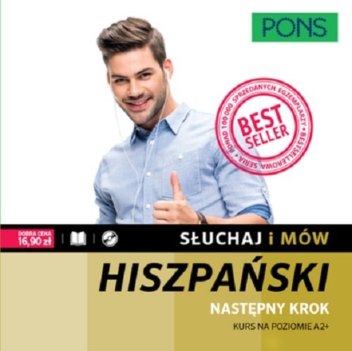 Słuchaj I mów hiszpański kurs następny Krok +CD