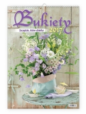 Kalendarz 2017 ścienny - Bukiety