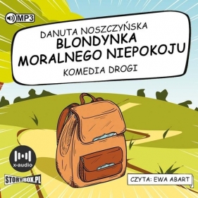 Blondynka moralnego niepokoju Komedia drogi (Audiobook) - Noszczyńska Danuta