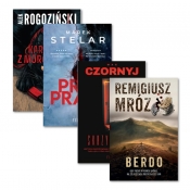 Pakiet: Berdo; Karuzela z mordercami; Przeprawa; Skrzywdzona - Remigiusz Mróz, Alek Rogoziński, Marek Stelar, Max Czornyj