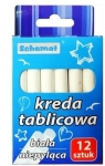 Kreda tablicowa 12szt biała