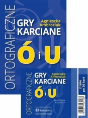 Ortograficzne gry karciane Ó i U klasy 4-8 - Agnieszka Ambroziak