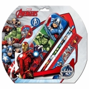 Zestaw 5 przyborów szkolnych Avengers 99 DERFORM