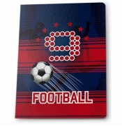 Zeszyt A5/16K kratka Football (5szt) PASO