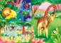 Clementoni, puzzle SuperColor 3x48: Jungle Friends (25233)