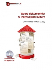 Wzory dokumentów w instytucjach kultury + płyta CD
