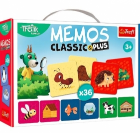 Gra Memos Classic Plus Zwierzęta i ich dom (02333)