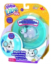 Little Live Pets Myszka z kołowrotkiem, Ciekawska (28173-1)