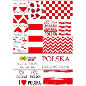 Blok z motywami A4/10 arkuszy - Polska (396843)