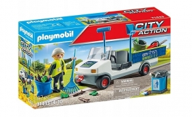 Playmobil City Action: Sprzątanie miasta samochodem elektryczny (71433)