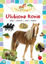 Ulubione konie Album z naklejkami - Agnieszka Bator