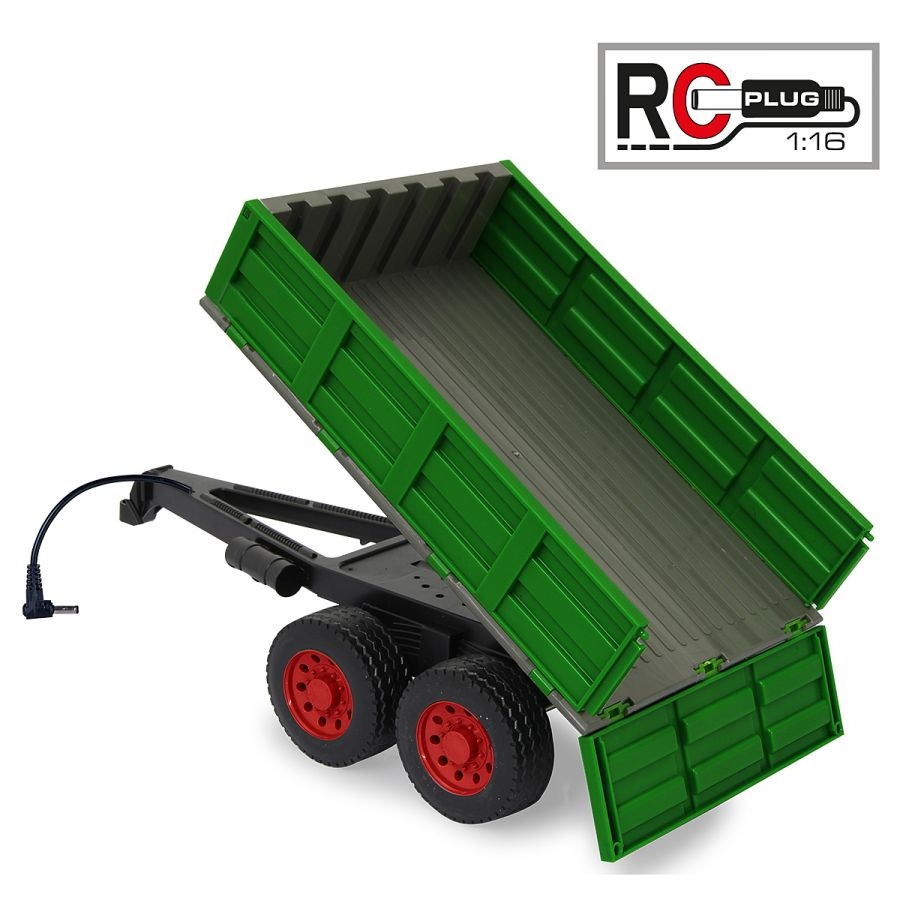Traktor Fendt RC ze zdalnie sterowaną przyczepą