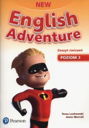 New English Adventure 3 Zeszyt ćwiczeń +DVD - Anne Worrall, Tessa Lochowski