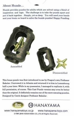 Łamigłówka Huzzle Cast Cage - poziom 3/6 (107327)
