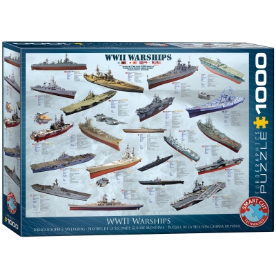 <img src='https://webimage.pl/pics/337/1/d628136601337.jpg' style='height:440px' /> Puzzle 1000 WW II Warships 6000-0133