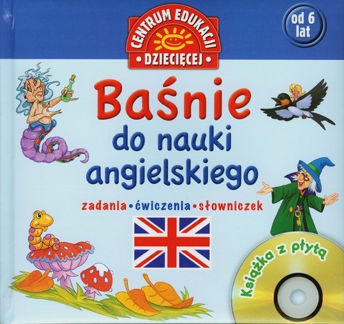 Baśnie do nauki angielskiego Książka z płytą CD