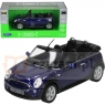 WELLY Mini Cooper S Cabrio, niebieski (WE22461)