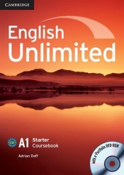 English Unlimited Starter Coursebook with e-Portfolio - Doff Adrian