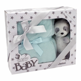Zestaw New baby miętowy 15cm 100x75cm (5147b)