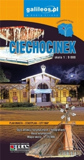 Plan miasta - Ciechocinek 1:9 000 - Opracowanie zbiorowe