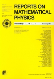 Reports on Mathematical Physics 75/1 2015 Pergamon - <br />
