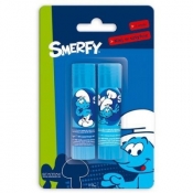 Klej w sztyfcie 9g Smerfy 259294 dwupack.