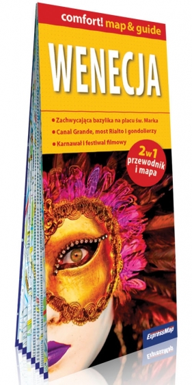 Wenecja laminowany map&guide XL 2w1 przewodnik i mapa