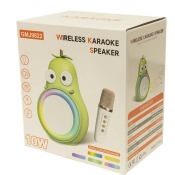 Zestaw do karaoke gruszka - głośnik i mikrofon Bluetooth (128337)
