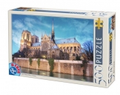 Puzzle 500: Francja, Katedra Notre-Dame