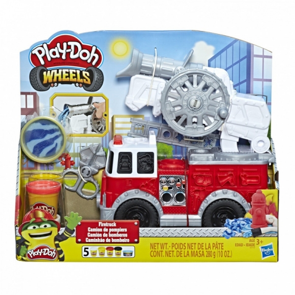 Masa plastyczna PlayDoh Wheels Wóz strażacki (E6103)