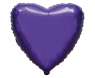 Balon foliowy Serce fioletowe 45cm