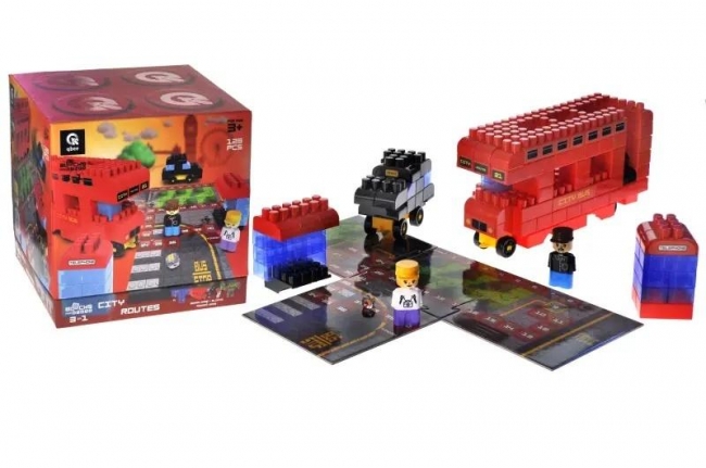 Klocki konstrukcyjne Blocks&Steps Miejskie trasy