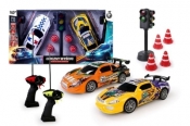 Zestaw auto pościg policyjny R/C 2szt mix