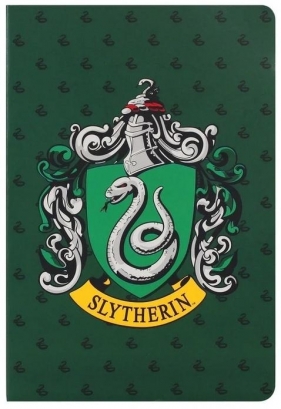 Harry Potter Notatnik A5 linia Herb Slytherinu