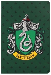Harry Potter Notatnik A5 linia Herb Slytherinu
