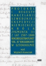  Protokół i regesty kancelarii szwedzkiej ekspedycji niemieckiej króla Zygmuna