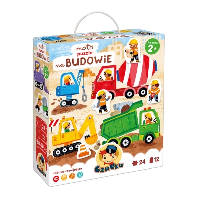 Moto Puzzle na budowie CzuCzu