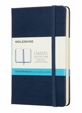 Notes Classic 9x14 tw. kropki szafirowy - Action 360