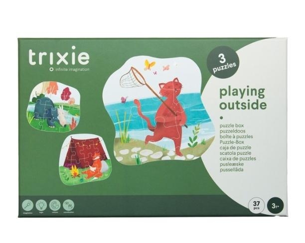 Puzzle 3w1 Zabawa na dworze